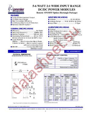 PDCD06033 datasheet  