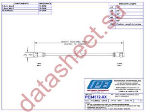 PE34572 datasheet  