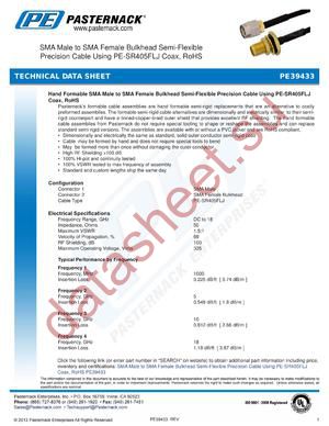 PE39433 datasheet  