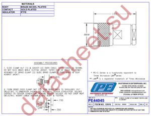 PE44045 datasheet  