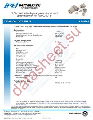 PE44264 datasheet  