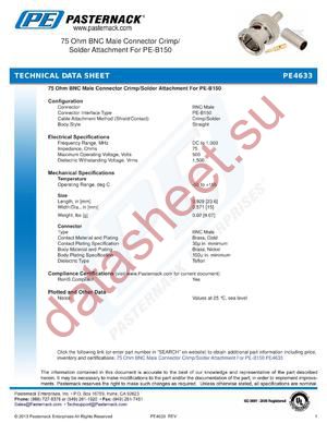 PE4633 datasheet  