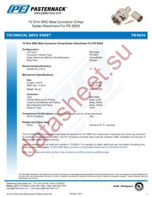 PE4634 datasheet  