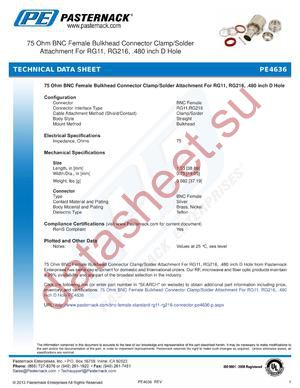 PE4636 datasheet  