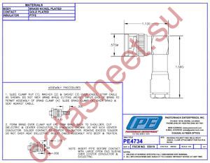 PE4734 datasheet  