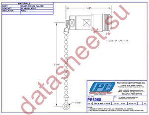 PE6068 datasheet  