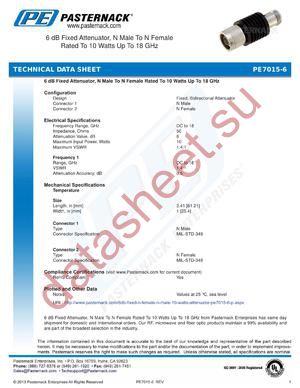 PE7015-6 datasheet  