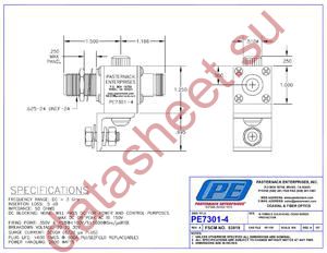 PE7301-4 datasheet  