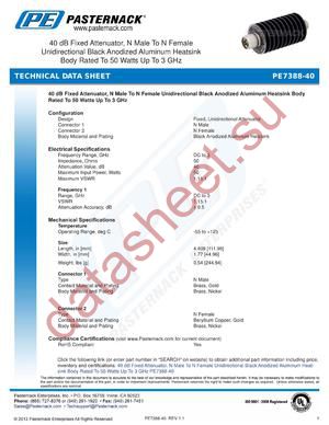 PE7388-40 datasheet  