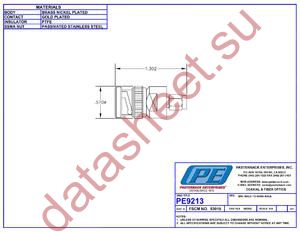 PE9213 datasheet  