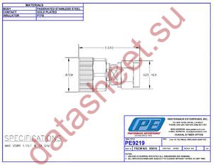 PE9219 datasheet  