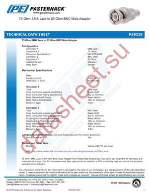 PE9229 datasheet  