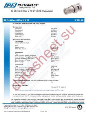 PE9234 datasheet  