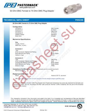 PE9236 datasheet  