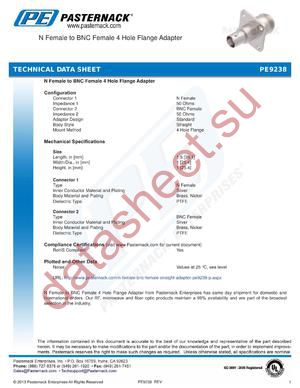 PE9238 datasheet  