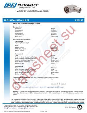 PE9239 datasheet  