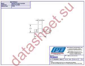 PE9243 datasheet  