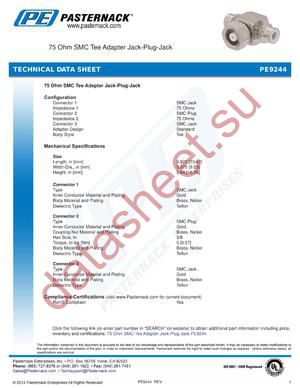 PE9244 datasheet  