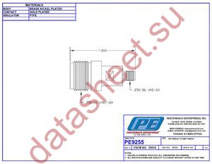 PE9255 datasheet  