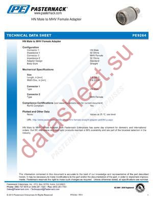 PE9264 datasheet  