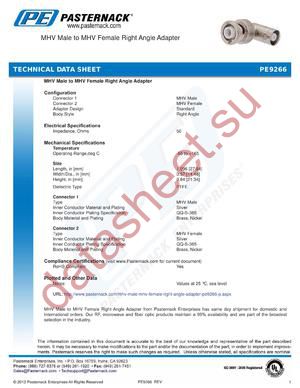 PE9266 datasheet  