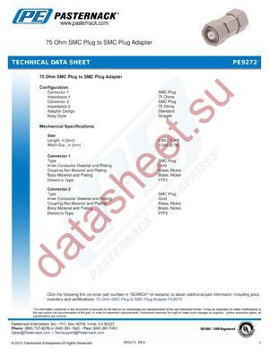 PE9272 datasheet  