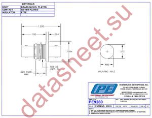 PE9280 datasheet  