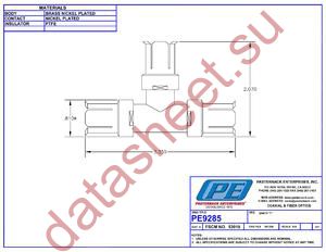 PE9285 datasheet  