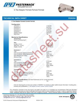 PE9294 datasheet  