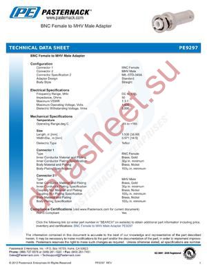 PE9297 datasheet  