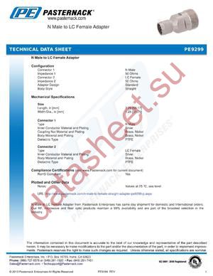 PE9299 datasheet  