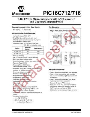 PIC16C712_13 datasheet  