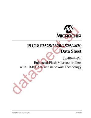 PIC18F4620IML datasheet  