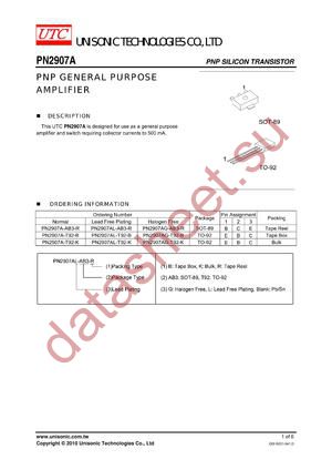 PN2907AG-AB3-R datasheet  
