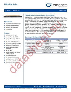 PONA2114-8-DC-EC-00 datasheet  