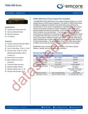 PONA3027-FC-32-E-AC datasheet  