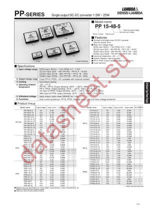 PP3-12-12 datasheet  