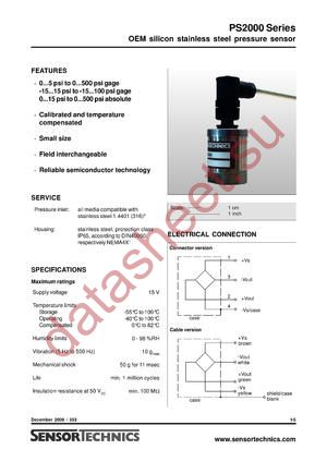 PS2010AA datasheet  