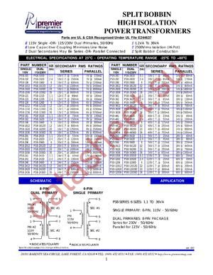 PSB-3612 datasheet  