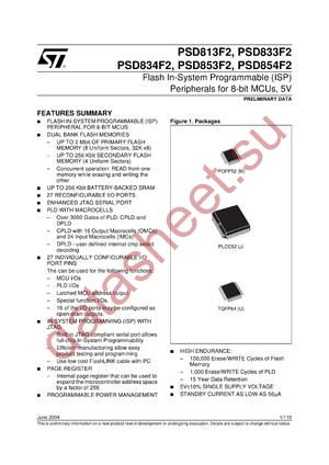 PSD833270JIT datasheet  