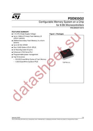 PSD935G2-B-15U datasheet  