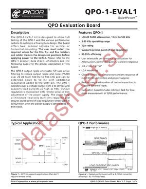 QPO-1-EVAL1 datasheet  
