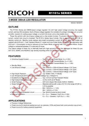 R1161D281B datasheet  