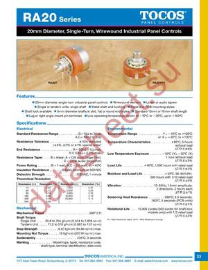 RA20YG10SB203A503202G datasheet  