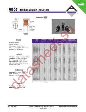 RB05-821K-RC datasheet  