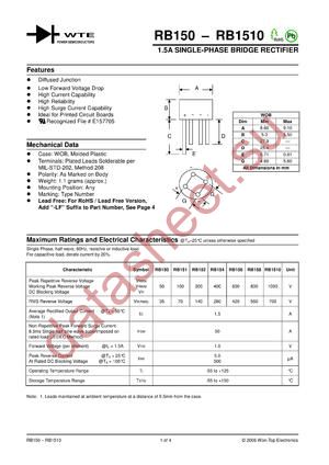 RB150_06 datasheet  