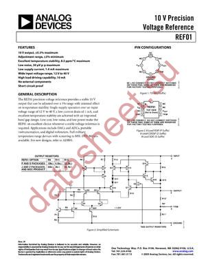 REF01HPZ2 datasheet  