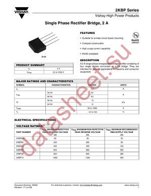 2KBP_08 datasheet  