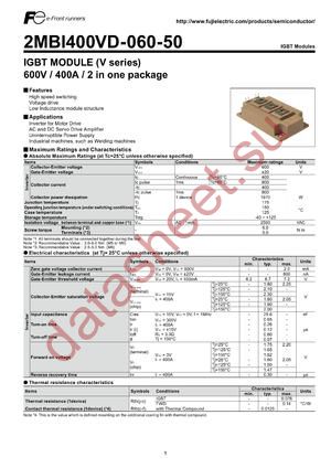 2MBI400VD-060-50 datasheet  