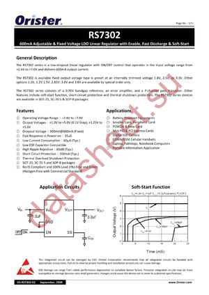 RS7302-18DHFNEP datasheet  